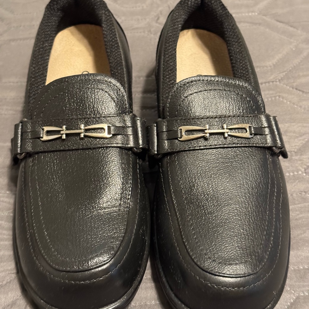 Orthofeet Horse Bit Buckle Loafers